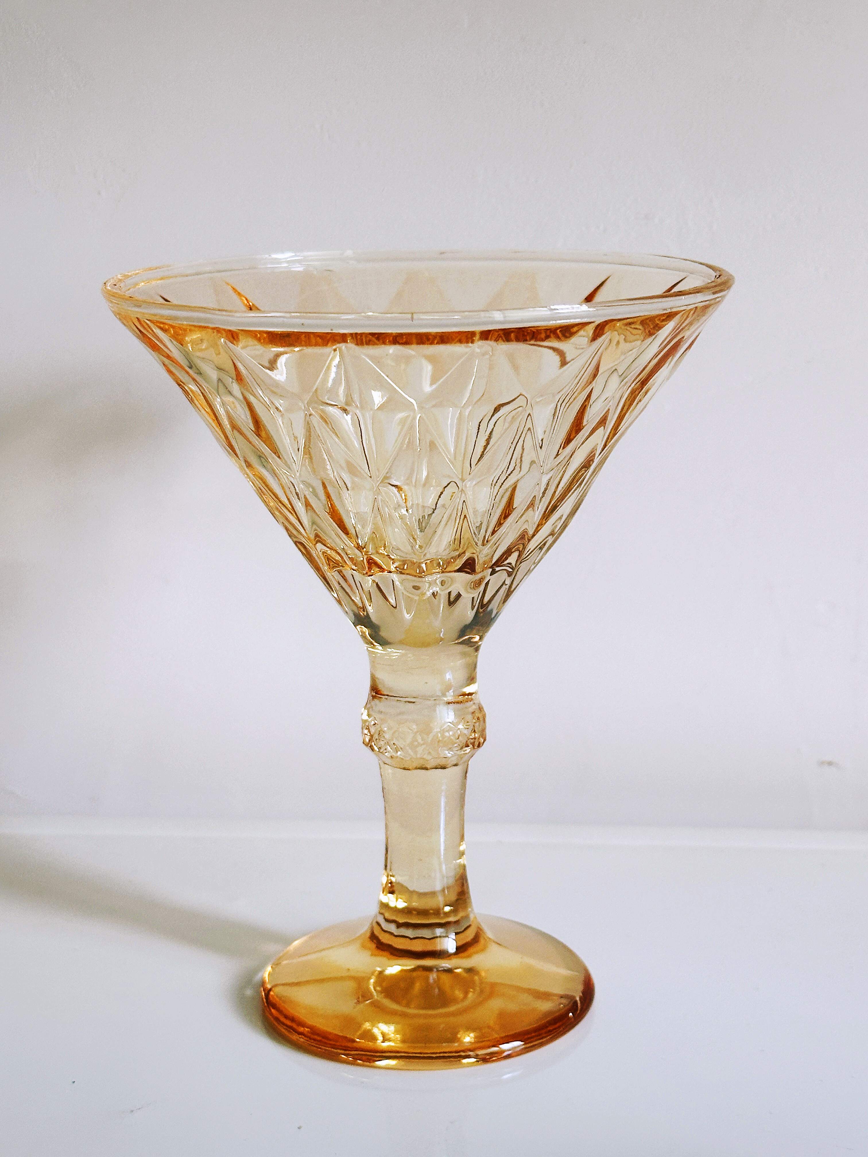 European style diamond high-foot glass embossed champagne glass foreign wine glass red wine cup