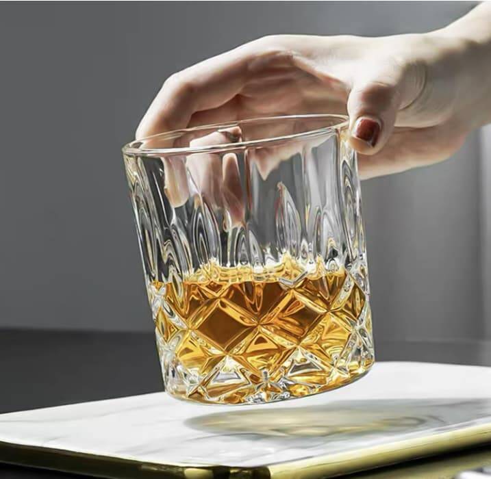 European style crystal glass cup household wine glass whiskey glass