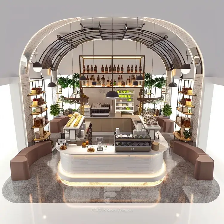 Desert Counter Design Pink Dessert Beverage Counter Layout