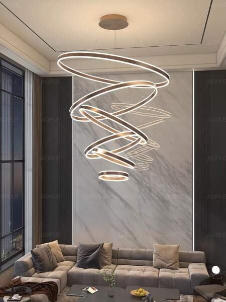 Helix chandelier