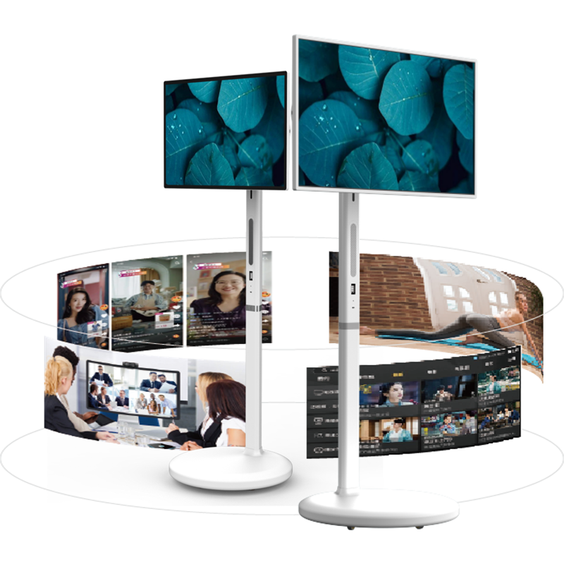 Portable Smart Screen 27" | Touch Display with Android & Wheels