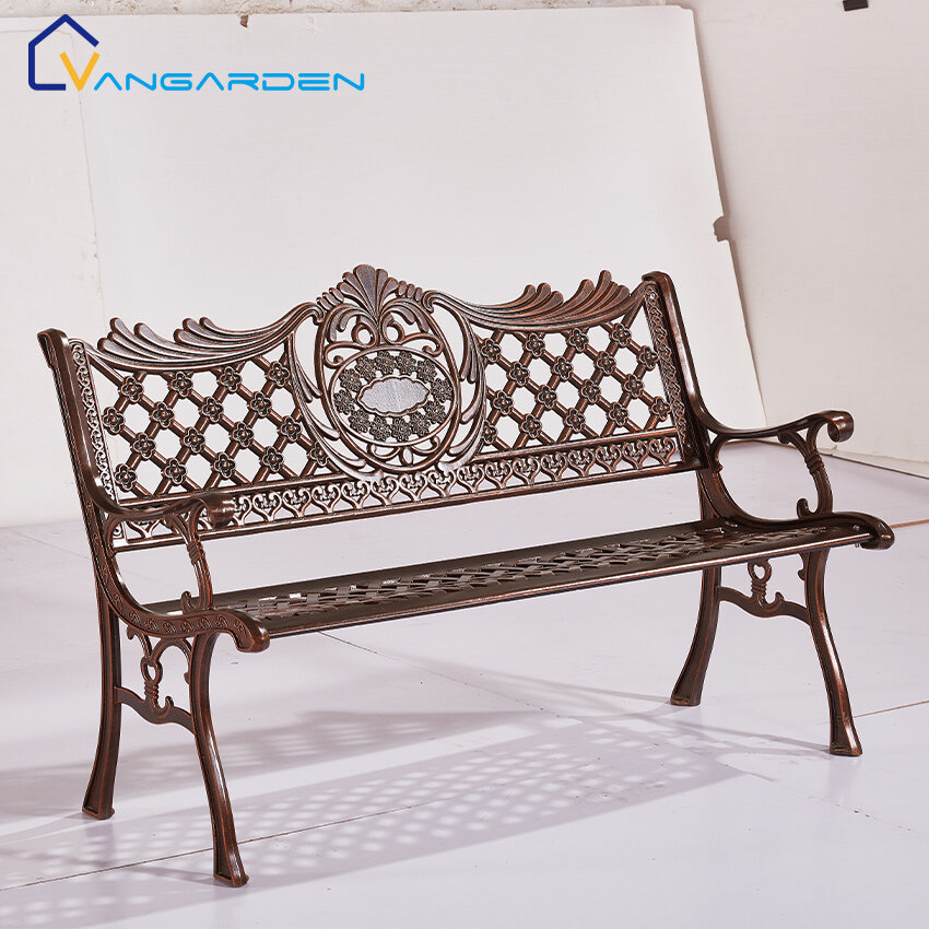 Popular Antique Design Large Aluminum Cast Outdoor Garden Furniture