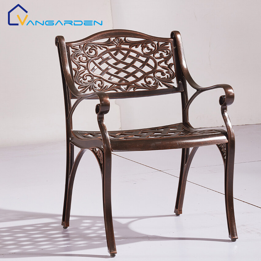 Antique Design Outside Garden Chair Aluminium Furniture