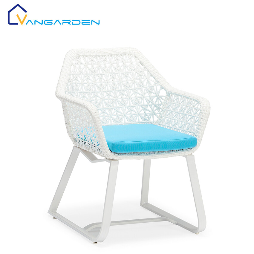 Modern White Hot Sale Rattan Aluminum Wholesale Outdoor Garden Furniture Lounge Chair