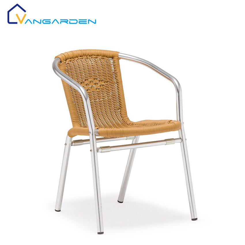 Outdoor Chair Aluminum Rattan Modern Waterproof Design Wholesale