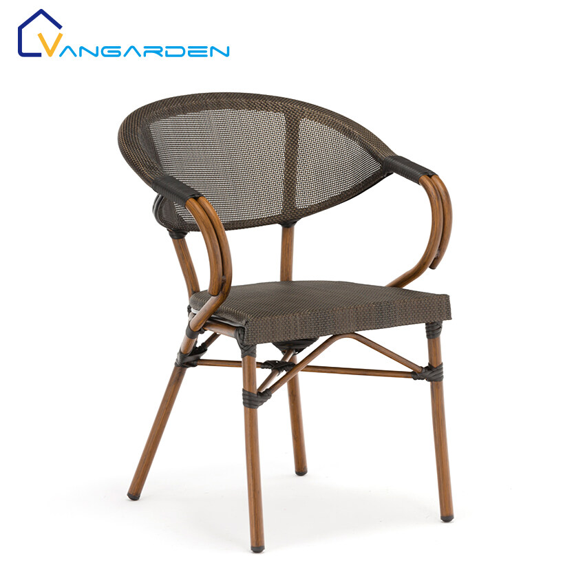 Vangarden Grey Cloth Camping Office Bar Outdoor Furniture Small Modern Teslin Fabric Dining Chair