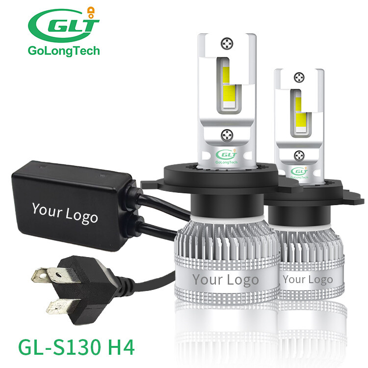 130W Premium LED Bulbs Headlights H4