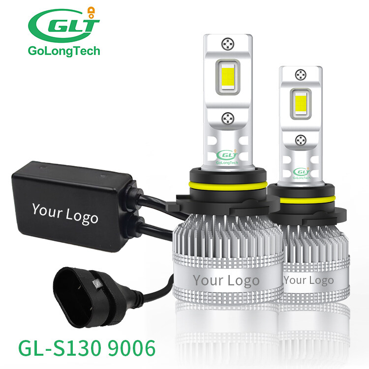 130W Premium LED Bulbs Headlights 9006