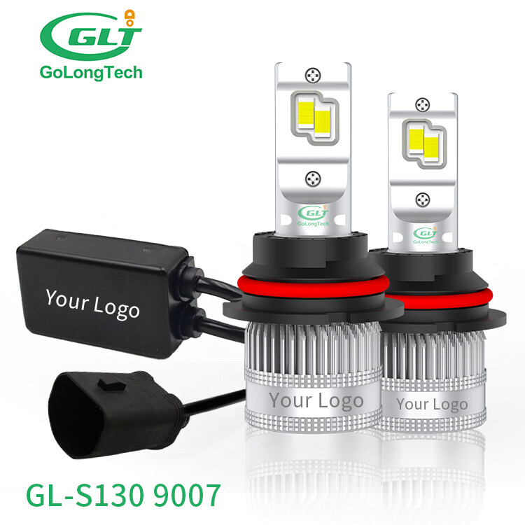 130W Premium LED Bulbs Headlights  9007