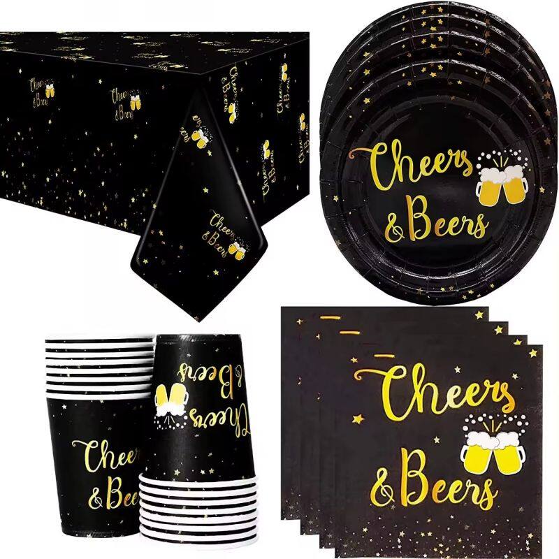 Cheer &Beer party supplies sets