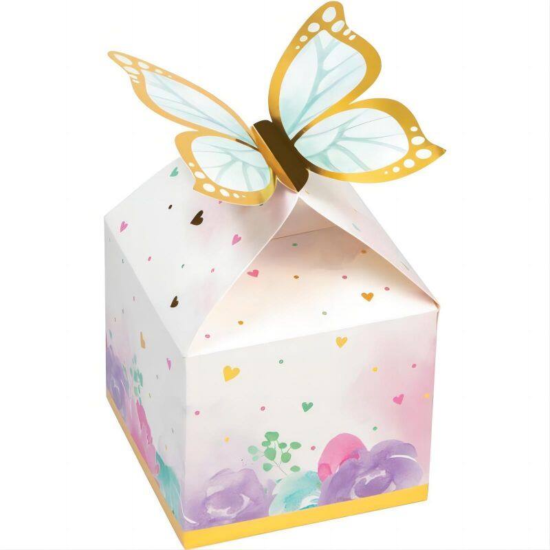 Foil butterfly series-treat box 5"x4"