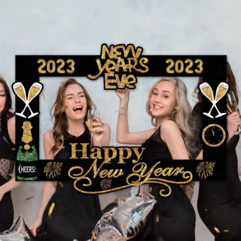 New year photo booth kit