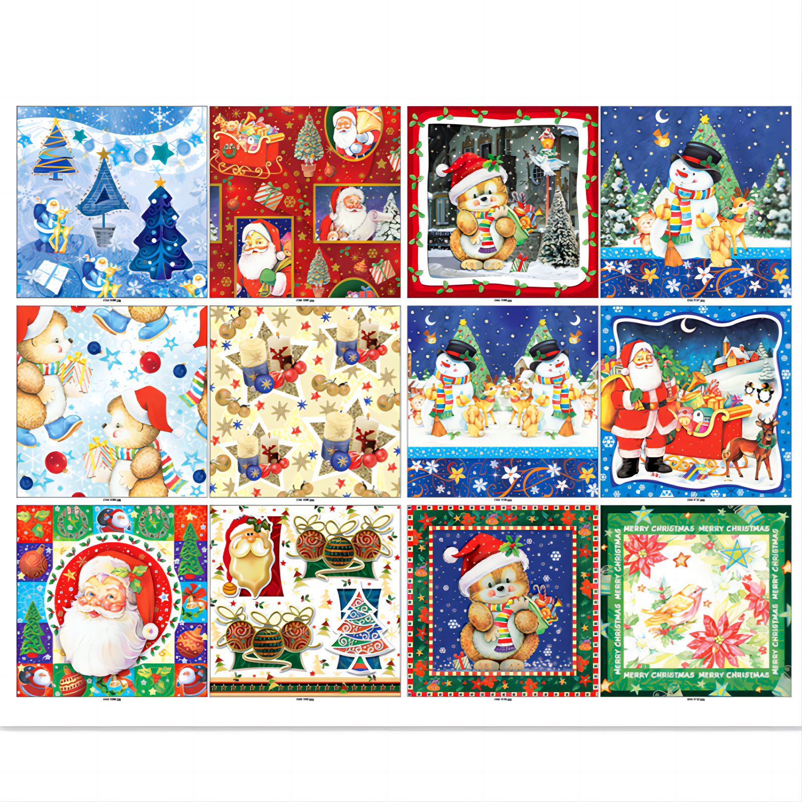 Christmas napkin series 33x33cm