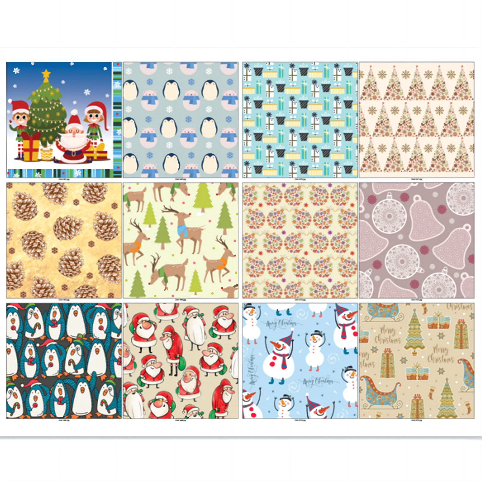 Christmas napkin series 33x33cm