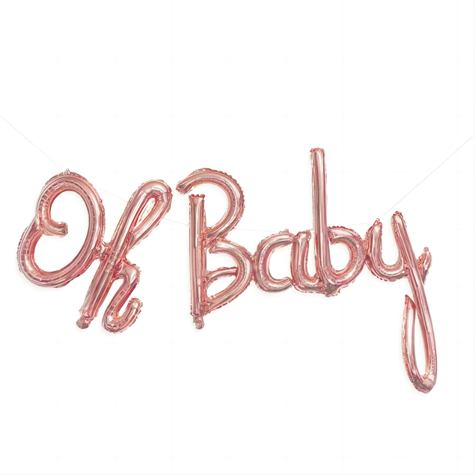 Letter kit balloons-"oh baby"