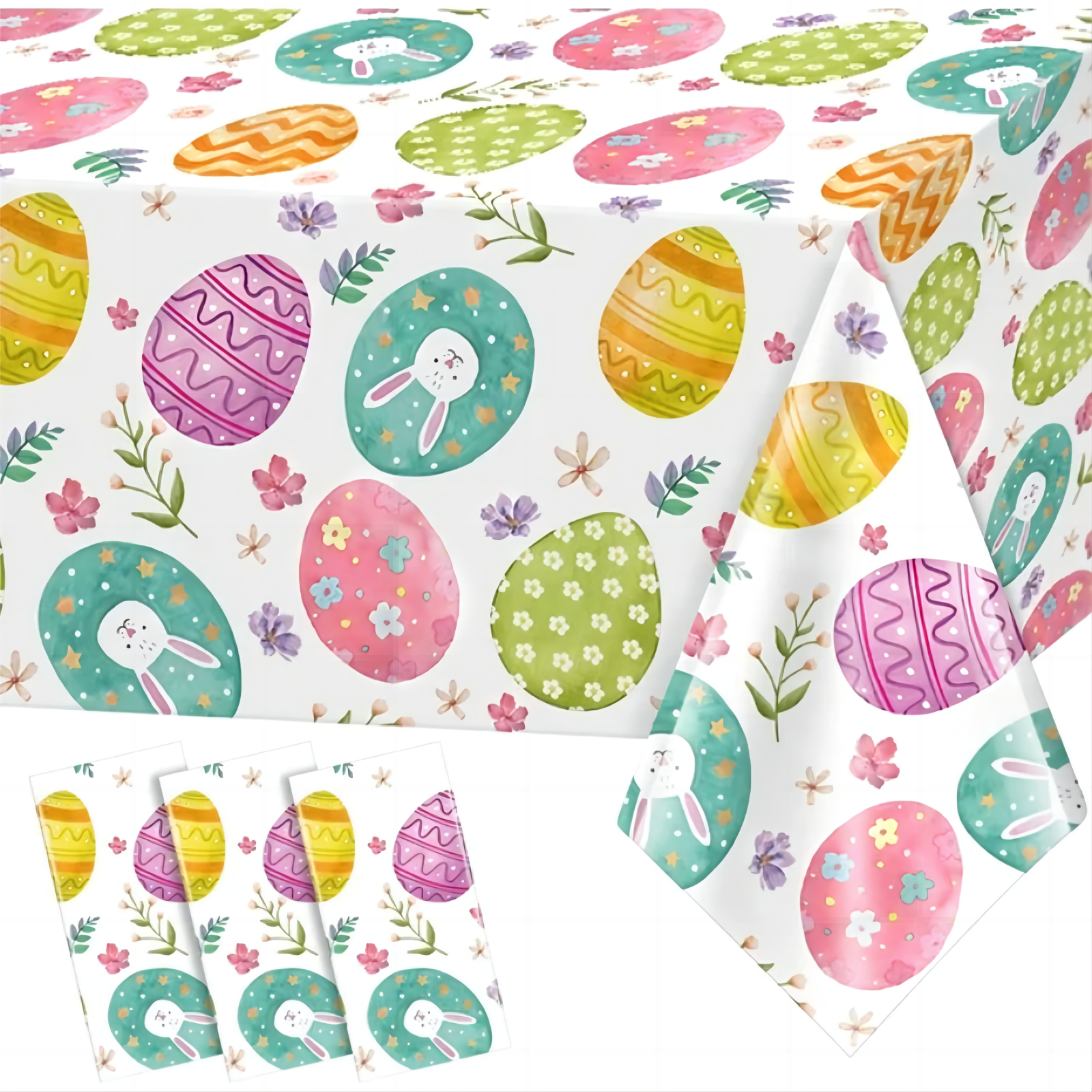 PE tablecover 120x180cm-easter