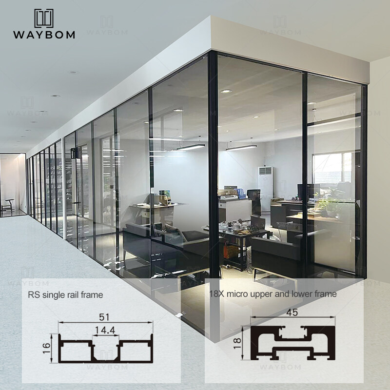 Would you like this full glass screen office partition?