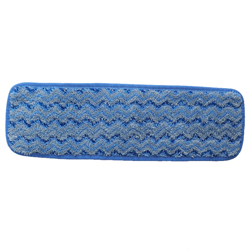 Esun Multifunction Zig-zag Scrubbing Strips Microfiber Scrub Mop Pad For Home Cleaning