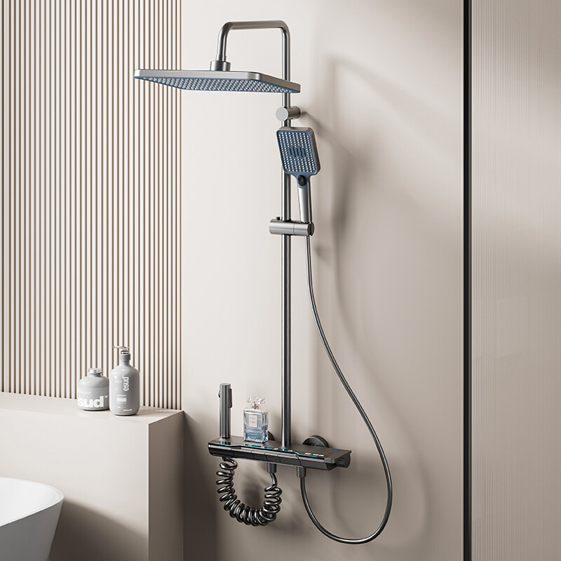 Piano Key Digital Rainfall Shower System with New Mixer Design