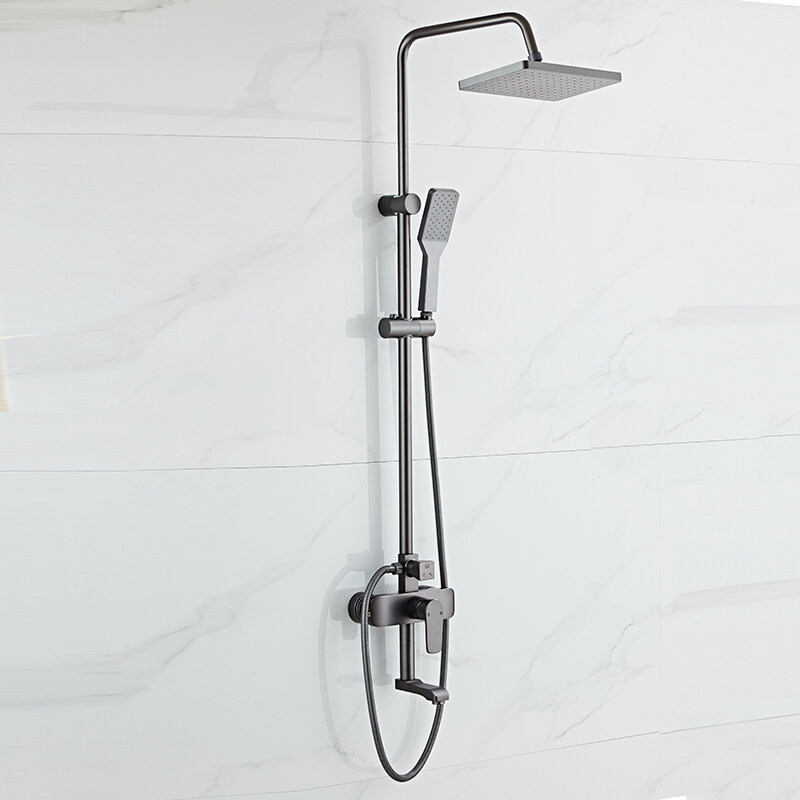 Unique Multi-Function Shower Set with Press Main Valve and Knob Control