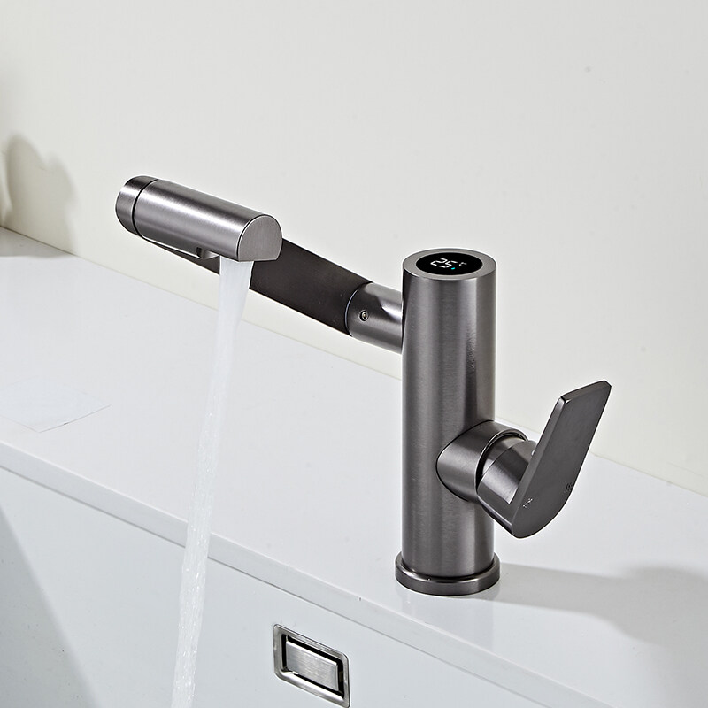 Latest Intelligent Folding Basin Faucet with Constant Temperature Feature