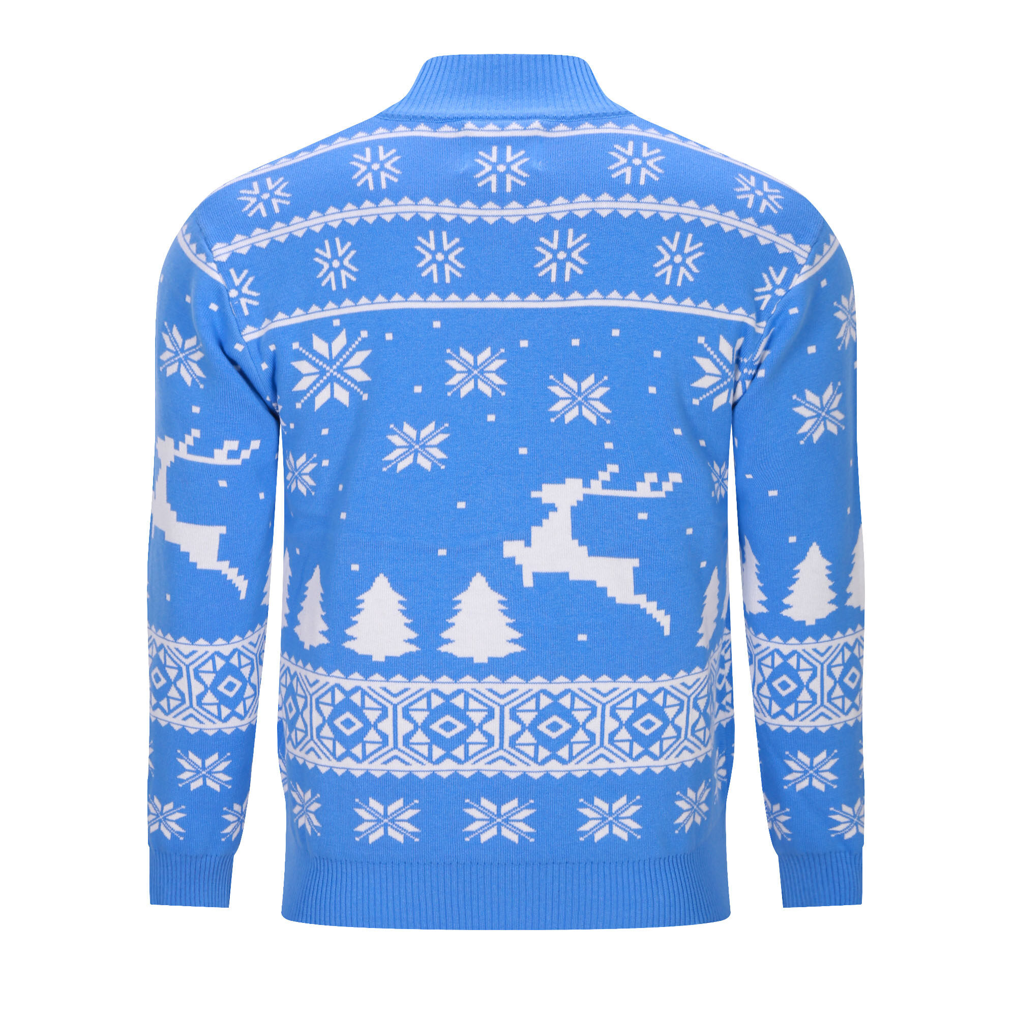 Christmas Sweater,  Cardigan Sweater,  Custom Sweater,  Knitted Rib Collar
