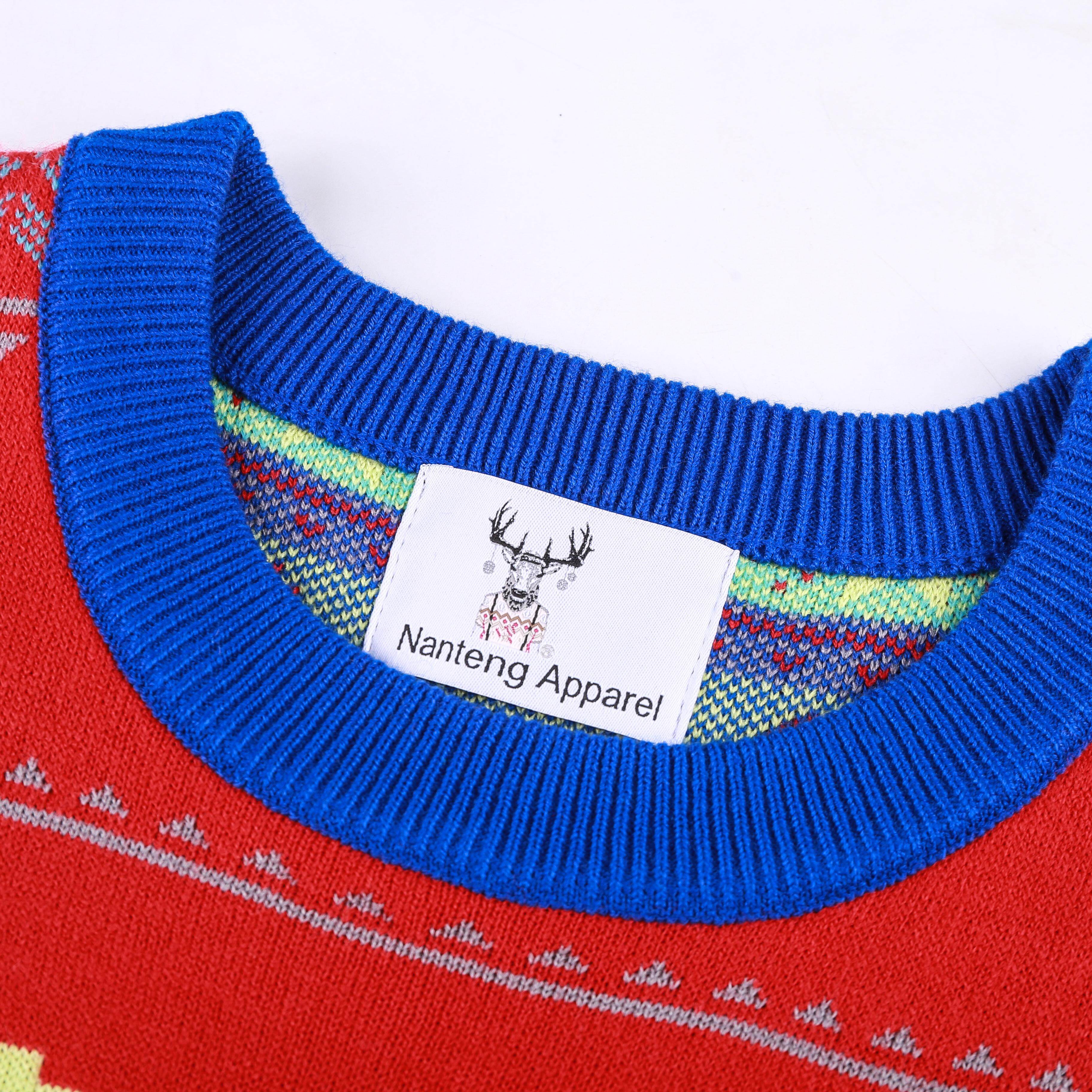 Christmas Sweater,  Pullover Sweater,  Custom Sweater,  O-Neck Long Sleeve