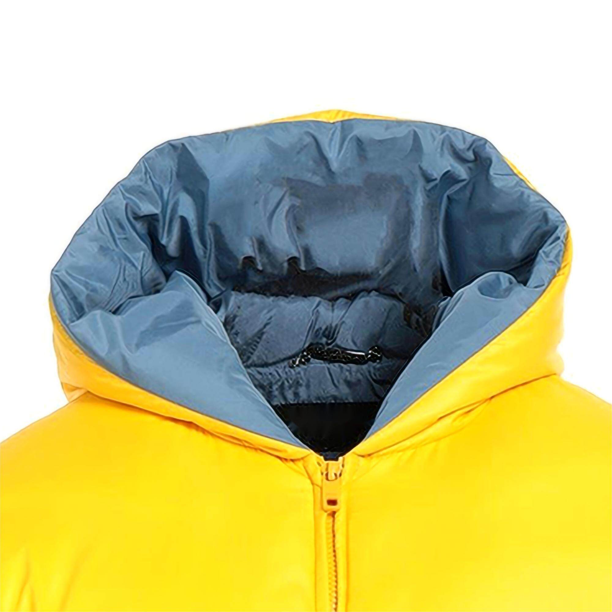 Jacket, Puffer Jacket, 80% Duck Down, Color Matching, Waterproof Zip Hood