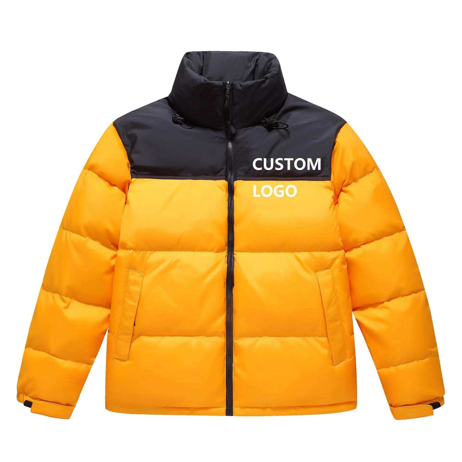 Jacket, Puffer Jacket, 80% Duck Down Filling, Contrasting Colors, Drawstring Zipper