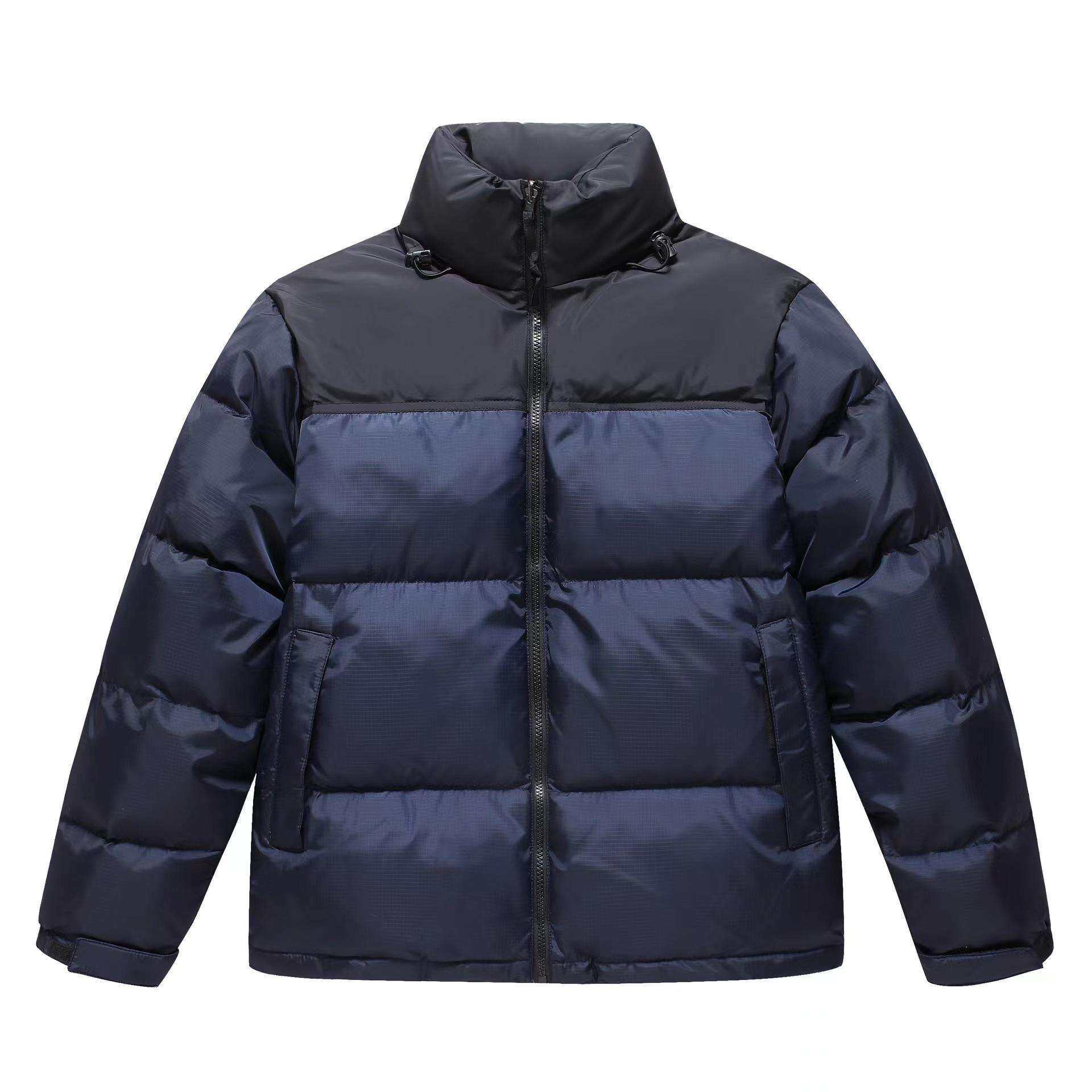 Jacket, Puffer Jacket, 80% Duck Down Filling, Contrasting Colors, Drawstring Zipper