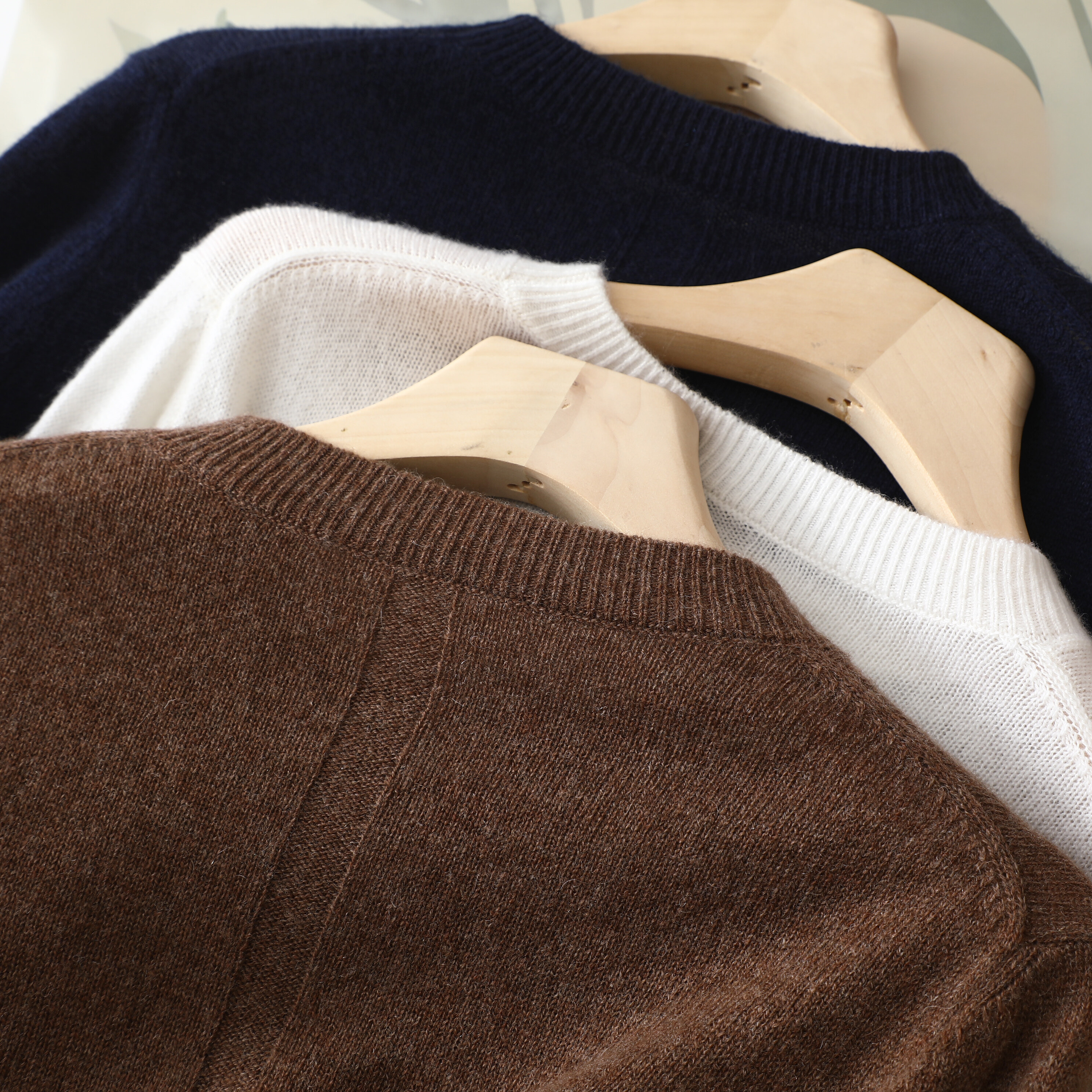 Solid Basic Knit Cashmere, Long Sleeve Cashmere, Women Pullover, Cashmere Sweater