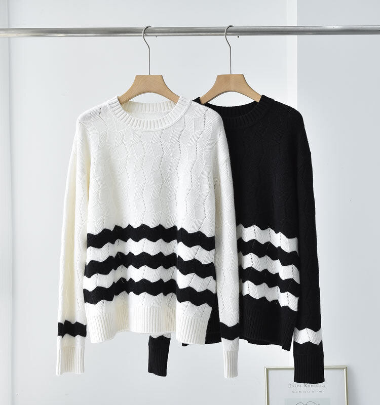 Hollow Out Argyle Cable Knit Cashmere, Long Sleeve Cashmere, Women Pullover, Cashmere Sweater