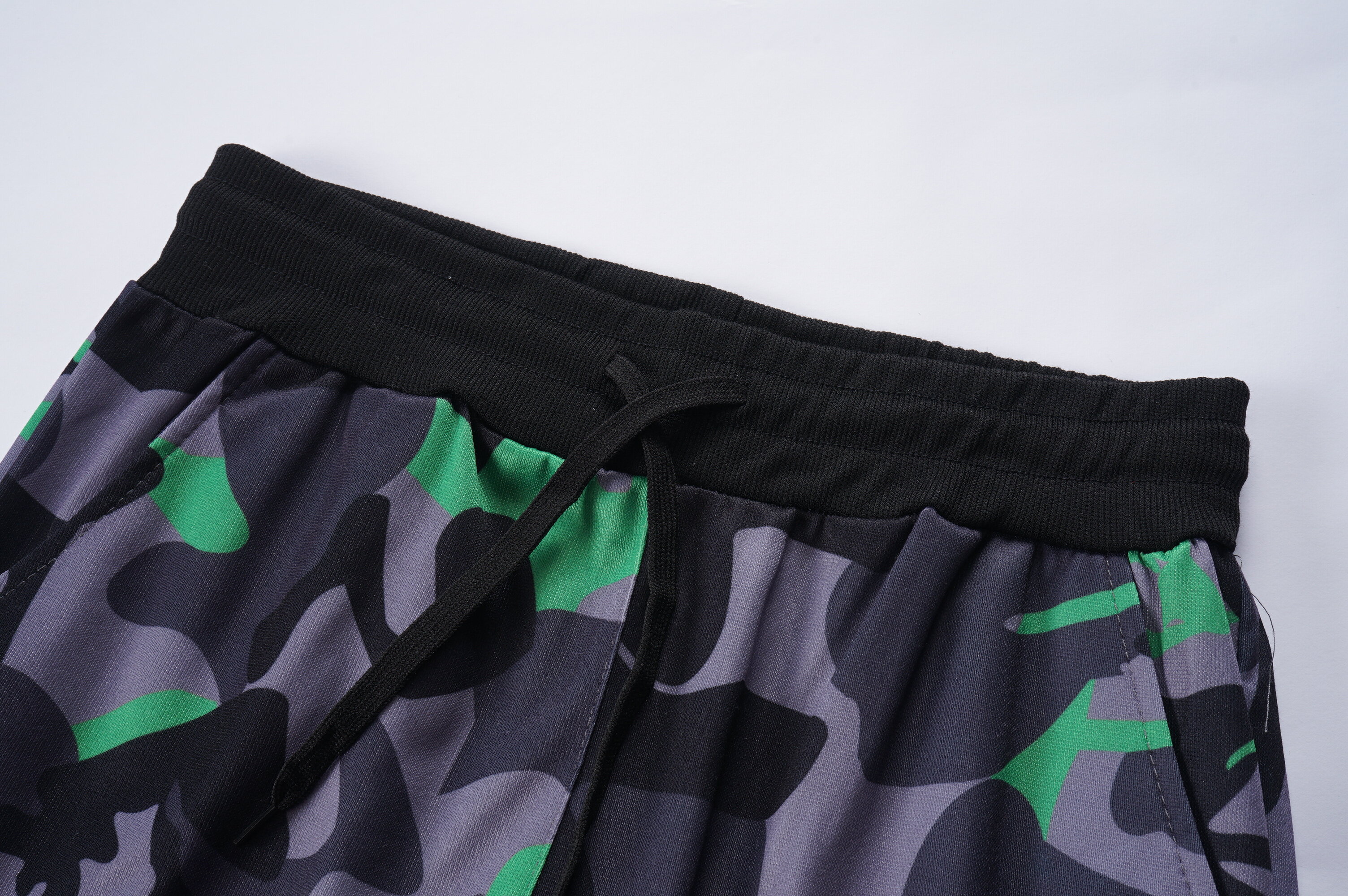 Custom Joggers, Polyester Close Fitting Joggers, Camouflage Digital Print Pattern Joggers, Mid Waist Pencil Joggers