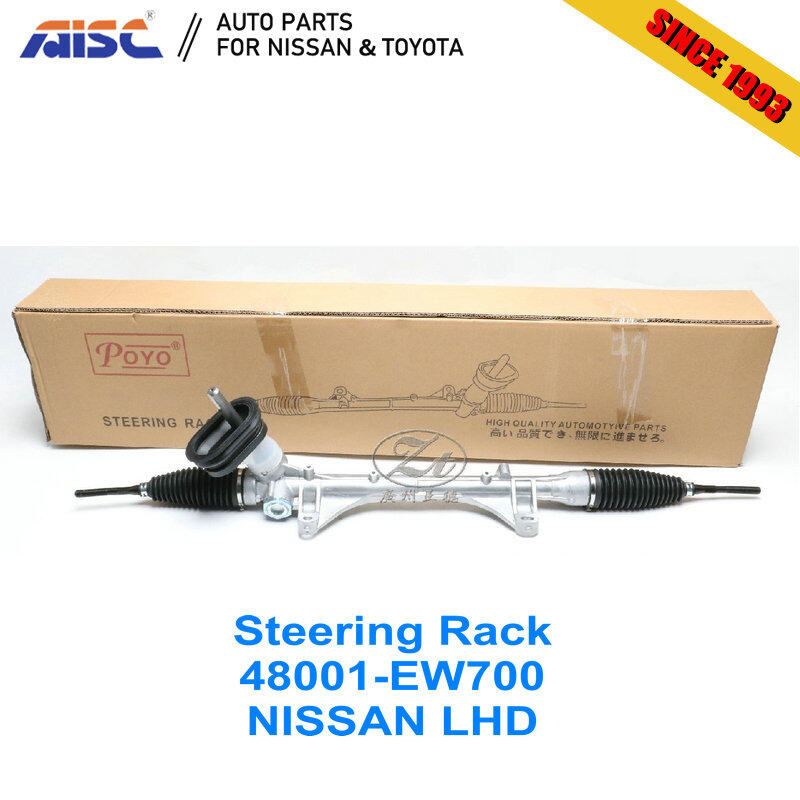 AISC Auto Parts  48001-EW700 Steering Rack  LHD For NISSAN TIIDA C11Z  LIVINA  L11Z G11Z L10Z Steering Gears