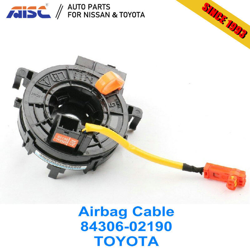 AISC Auto Parts 84306-02190 Airbag Cable For TOYOTA Corolla ZRE15#  Vios NSP15#
Yaris NCP9# ZSP9#  Spiral Cable Clock Spring
