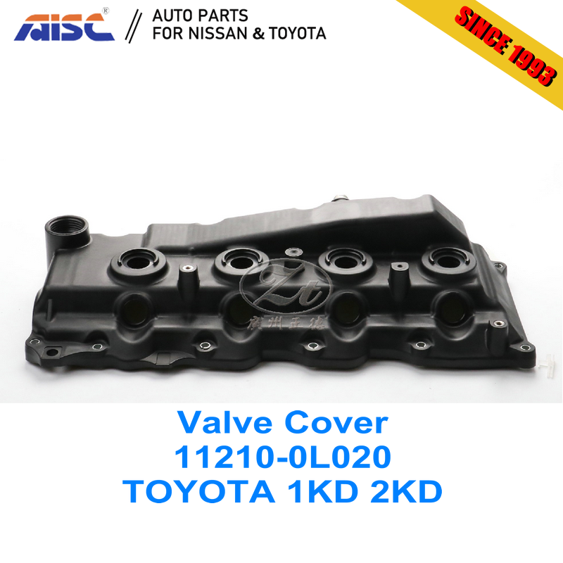 AISC Auto Parts 11210-0L020 Valve Cover TOYOTA HILUX VIGO 1KD 2KD KUN50/60/51/  KUN25/26/15 Rocker Cover