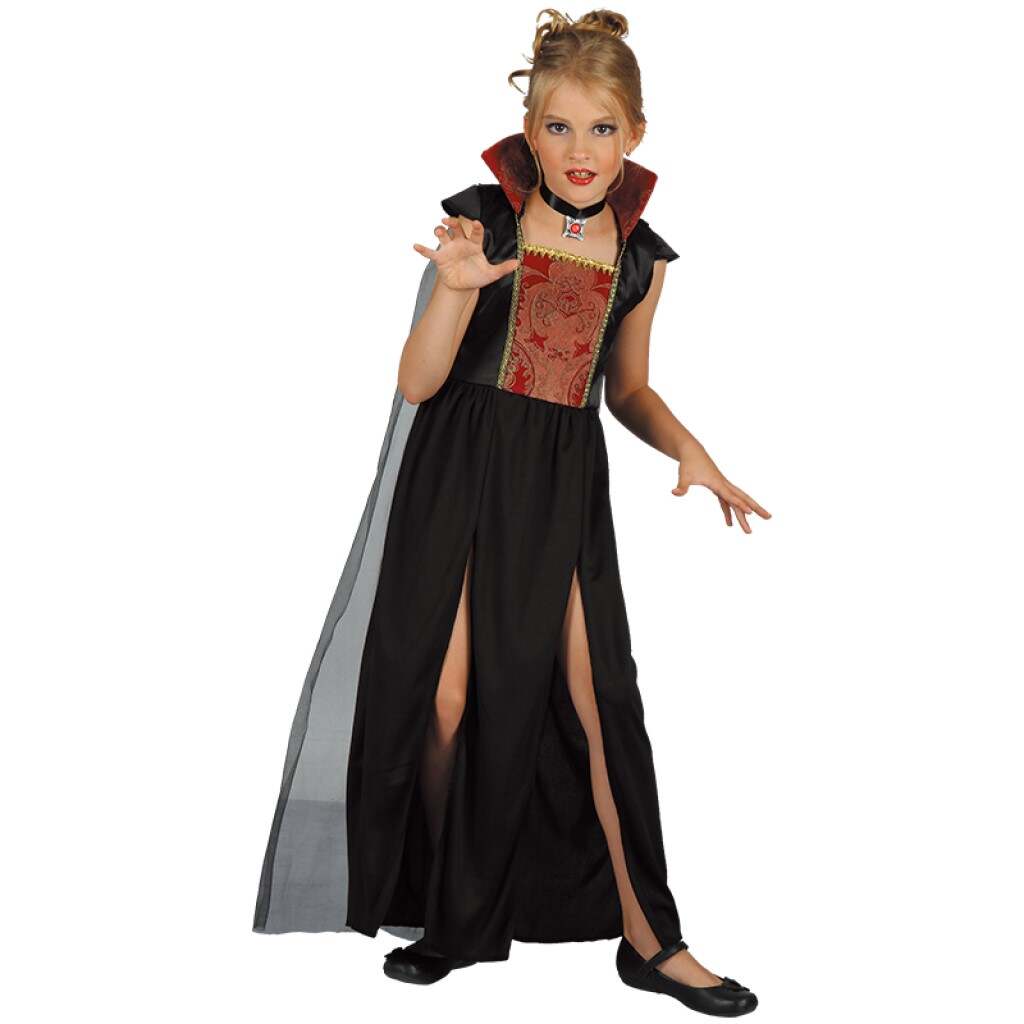 Halloween gothic maiden vampiress princess costume 091215