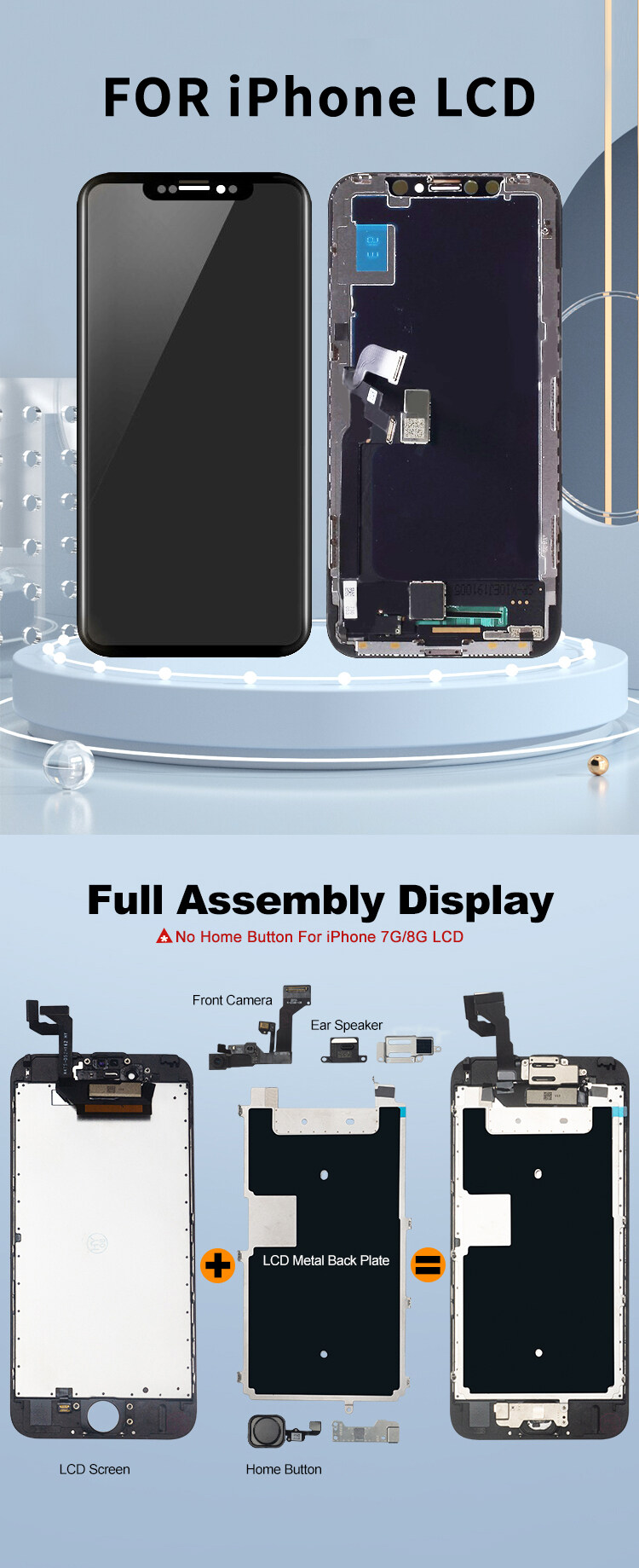 OEM cell phone lcd display