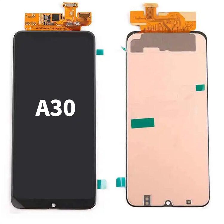 Para substituição do conjunto de tela LCD do celular Samsung Galaxy A30