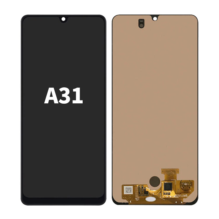 Para substituição do conjunto de tela LCD do celular Samsung Galaxy A31