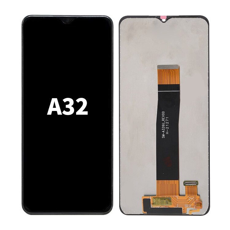 Para substituição do conjunto de tela LCD do celular Samsung Galaxy A32