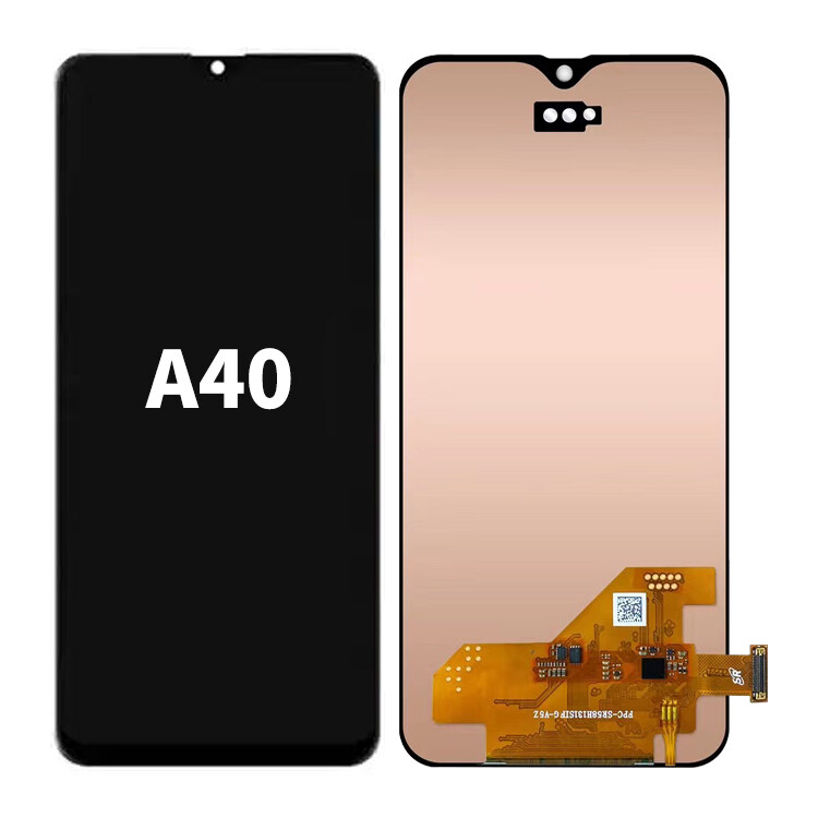 Para substituição do conjunto de tela LCD do celular Samsung Galaxy A40