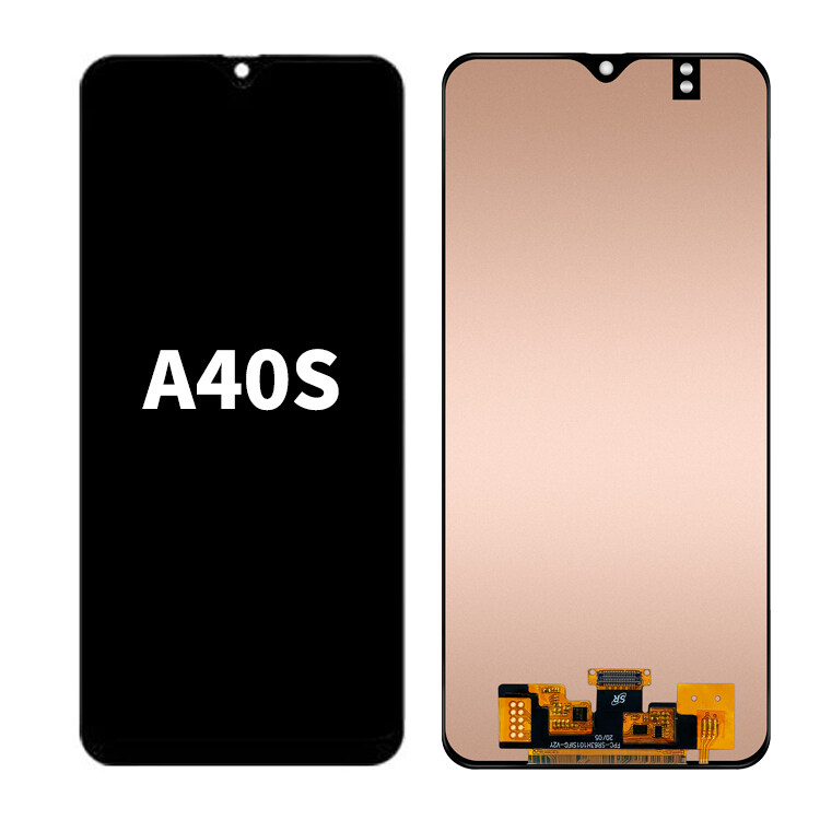 Para substituição do conjunto de tela LCD do celular Samsung Galaxy A40S