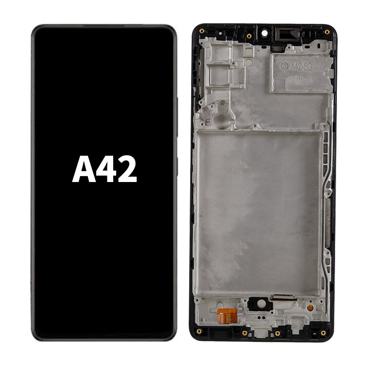 Para substituição do conjunto de tela LCD do celular Samsung Galaxy A42