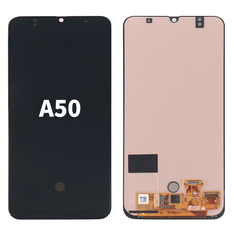 Para substituição do conjunto de tela LCD do celular Samsung Galaxy A50