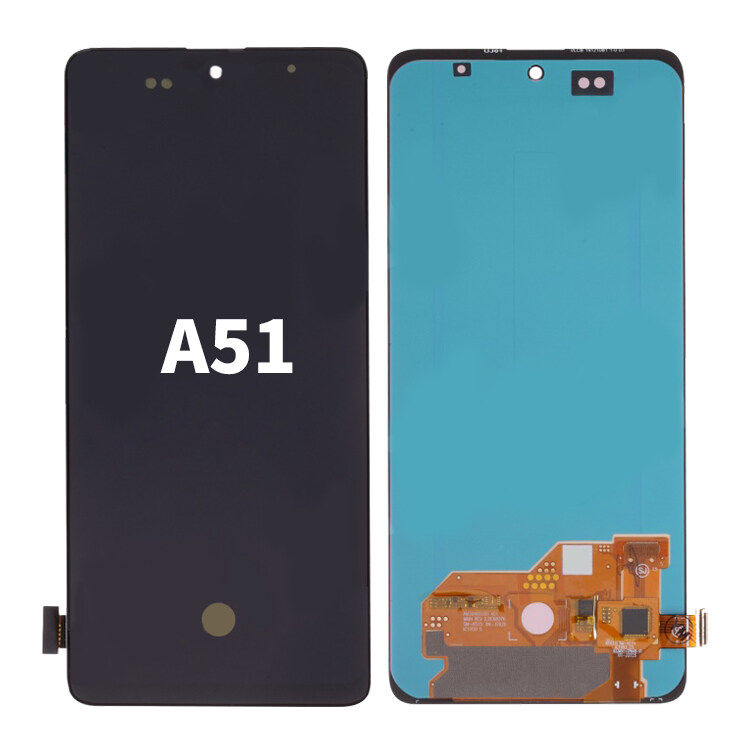 Para substituição do conjunto de tela LCD do celular Samsung Galaxy A51