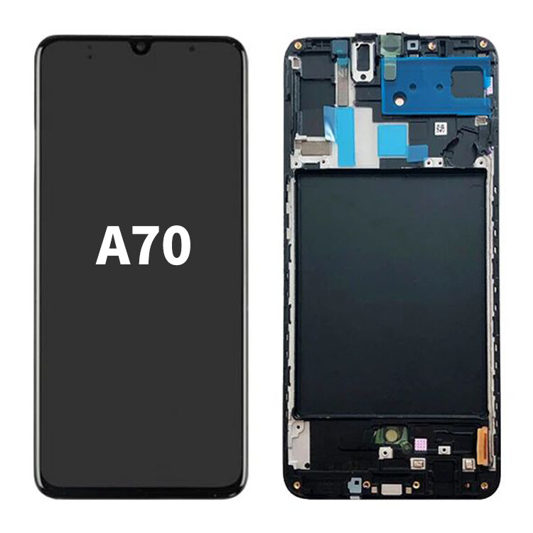 Para substituição do conjunto de tela LCD do celular Samsung Galaxy A70