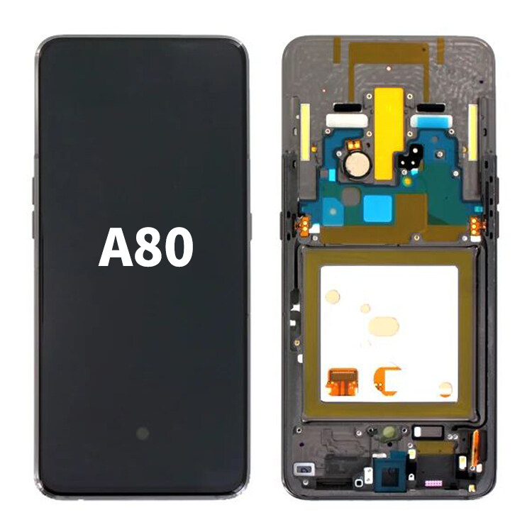 For Samsung Galaxy A80  Mobile Phone LCD Screen Assembly Replacement