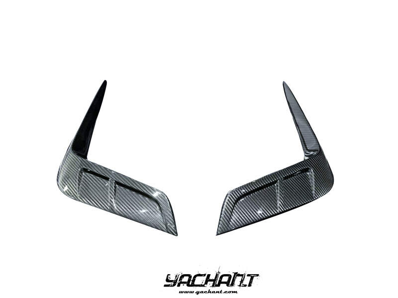 YCMSRT084LDCF 2020-2023 Maserati MC20 MSY Style Front Bumper Side Duct Garnish DCF (1).jpg