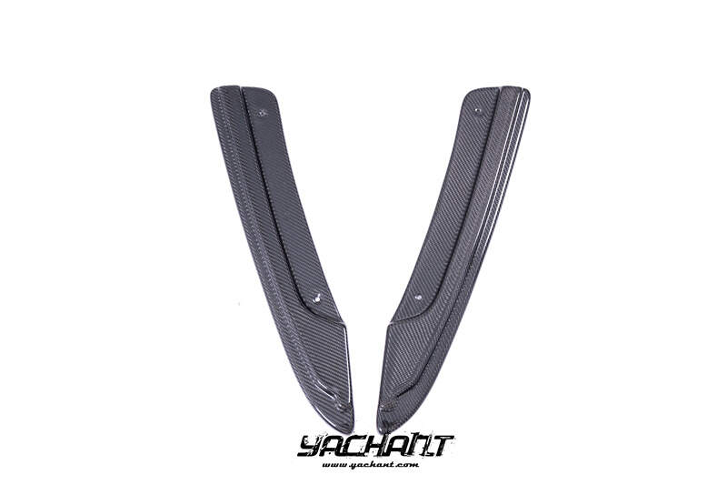 YCAD6029SCF 2013-2018 AUDI RS6 C7 Avant Maxton Style Rear Bumper Corner Caps Spats CF (1).jpg